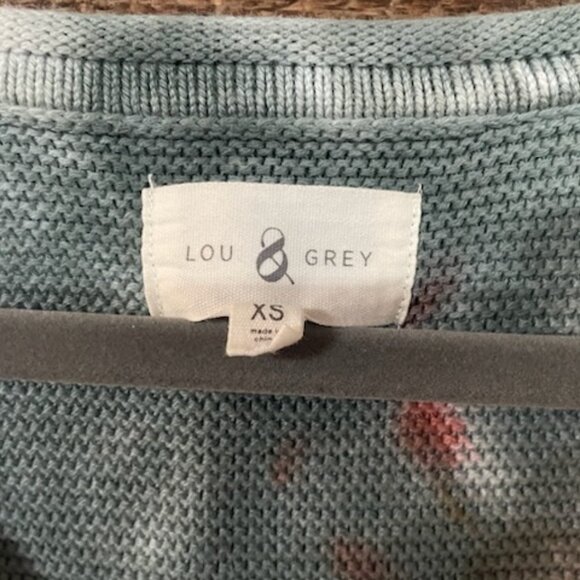 LOFT Lou & Grey Tie-Dye Sweater, Size XS - Picture 5 of 6
